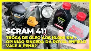 Troca de Óleo aos 10.000 km + Opinião Sincera da Royal Enfield | Vale a Pena?
