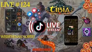 MS 220+ | WEREYENAS NORT | PROFIT RAPIDO! HUNTS! Live #124 #tibia #cipsoft #mmorpg #tibiaglobal