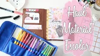 Haul Vuelta al Cole 2018 Material Escolar | styleandpaper