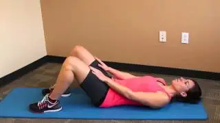 OrthoIndy Exercises | Sit Up With Arm Reach