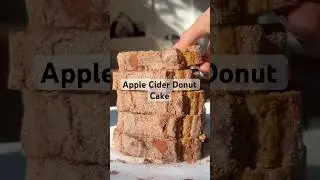 Пирог с пончиками и яблочным сидром