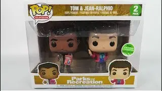 Spring Convention Exclusive Parks and Recreation Tom and Jean Ralphio Unboxing