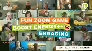 Zoom Games &mdash; Mr & Mrs Wright, быстрый и простой способ разогреть виртуальные и онлайн-встречи