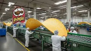 داخل مصنع Pringles: رحلة الرقاقة من العجين إلى العبوة؟ Pringles