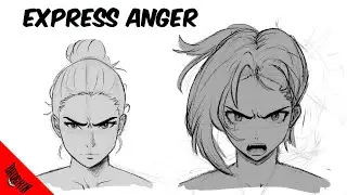 How to Draw Anger Expressions Easily