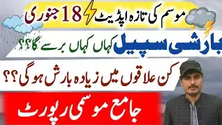 Weather Forecast for Next rain spell in Pakistan || Crop and Weather