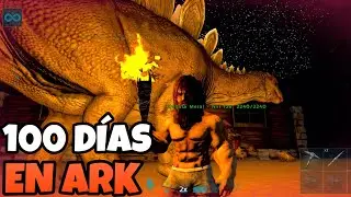 😭 100 Días en el NUEVO ARK Mobile | The Island | Lo Perdimos TODO Gente | ARK Ultimate Gameplay
