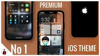 Тема премиум-класса для iOS № 1 для Miui | Последняя тема для iOS с поддержкой тёмного режима. Обязательно попробуйте!
