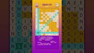 Word Search: Learn Language Offline - Android/iOS game #indiegames  #games #words #freegames #puzzle