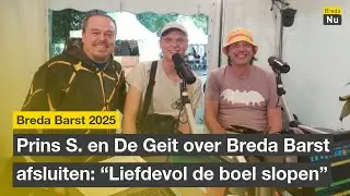 Prins S. en De Geit over Breda Barst afsluiten: “Liefdevol de boel slopen” | Breda Barst 2025