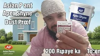 APEX SHINE REVIEW || APEX DUST PROOF PAINT 200 TOKEN AMOUNT @ajjupainter96 