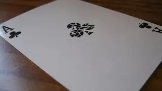 Shattered card trick