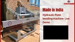 Hydraulic Plate bending machine live 2025 Made in India #hydraulic #bending #hydraulicpress