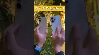 iPhone 16 Pro Vs Oppo Reno 14 Camera Test #nepalitech