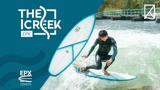Surfing The Creek EPX Riverboard
