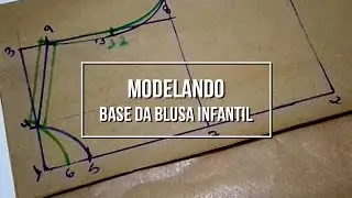 Modelagem Base Blusa Infantil