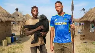 I Visited People That Hunt & Eat Monkeys (Hadza Tribe)