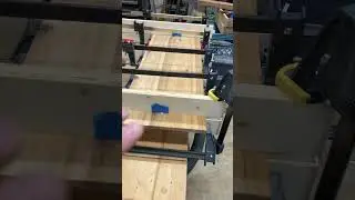 Thin panel glue-ups are made made easy with cauls #woodworking #cauls #glueup