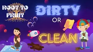 1 Minute Clean vs Dirty Challenge for Kids | Learn Clean Habits with Root to Fruit! 🧼🧽