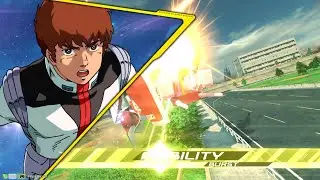 Amuro Ray Gundam Arcade mode: Mobile Suit Gundam Extreme Vs. 2 XBoost