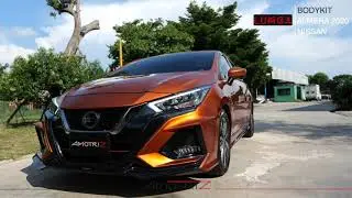 ชุดแต่งนิสสัน Almera 2020 Nissan bodykit  LUM-GA by AmotriZ