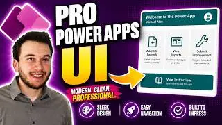 How to Create a Professional Power Apps Home Page (Step-by-Step Tutorial)
