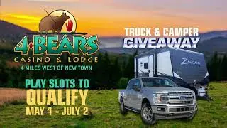 4 Bears Truck & Camper Travel Package Giveaway