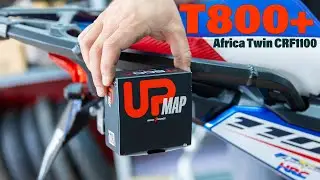 I installed UPMAP T800+ on my Honda Africa Twin CRF1100 – Improved Acceleration & Throttle Response!