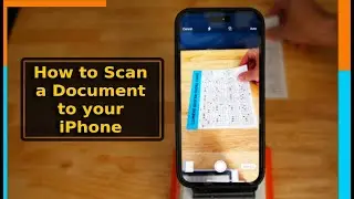 Как СКАНИРОВАТЬ один или несколько документов с помощью iPhone | 2024 |