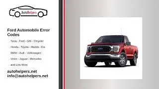ford automobile error codes