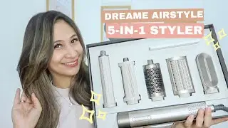 NO HEAT DAMAGE BLOWDRY BRUSH?? | DREAME AIRSTYLE 5 IN 1 HAIR STYLER | LOLLY ISABEL