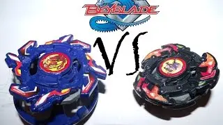 Beyblade  Cyber Dragoon vs Flash Leopard 2 (Requested by GameCreator916)