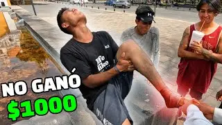 Hago COMPETENCIA de PARKOUR y termina MAL?! 😄🤕