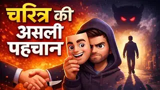 चरित्र की असली पहचान। हिंदी कहानी। 