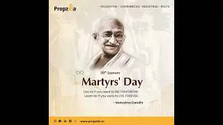 Martyrs Day | Mahatma Gandhi | Father Of Nation | Death Anniversary | 30 January