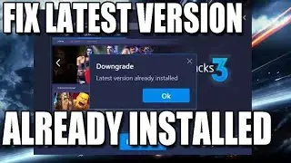 ALREADY INSTALLED PROBLEM IN BLUESTACKS FIXED || BLUESTACK 4 ||