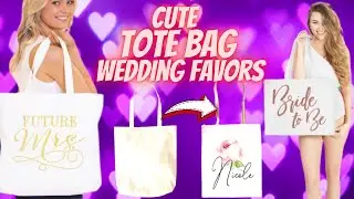 Cute Tote Bag Wedding Favors Made Simple: What You Need To Know