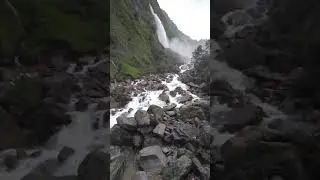famous Birthi Falls near Munsyari