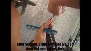Long Layer Hair Cut - Step by Step -