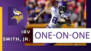 Vikings TE Irv Smith Jr. Talks Offseason Training and How He Builds on Rookie Success in Year Two