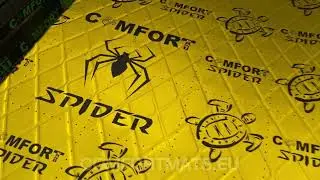 COMFORT MAT VESPA 2,5mm and SPIDER 3,5mm deadening mats
