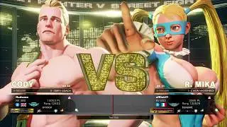 SFV AE : Hudsooo (Cody) vs offlink21 (R.Mika)