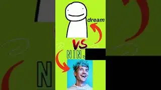 Dream Vs Ninja Subcount Race gas gas gas meme #shorts #gasgasmeme #dream