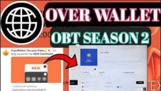 OVER Wallet New Update || Season 1 is Ending || New Open Testnet Beta OVER Wallet is Coming soon |