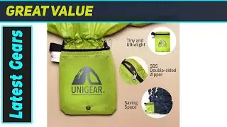 Дождевой чехол для рюкзака Unigear: максимальная защита для походов!
