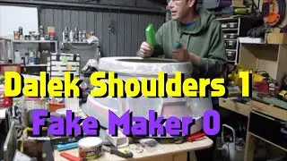 Building Daleks Again. #thefakemaker #daleks #DIY #woodworking #aussiemaker #3dprinting