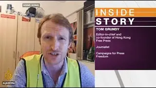 Tom Grundy on Al-Jazeera's Inside Story: Will China stop the Hong Kong protests? 11.08.19