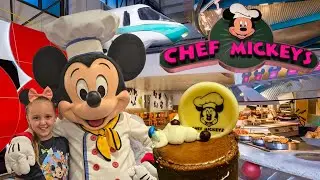 Chef Mickey&rsquo;s Character Dining 🎉 Full Fab 5 Experience at Disney World