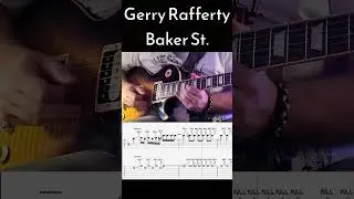 Gerry Rafferty - Baker Street Solo (full song cover in description!!) #bakerstreet #gerryrafferty