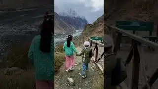Hopper Glacier view point #travel #hunza #hunzavalley #mountains #love #pakistan #snow #punjabcity
